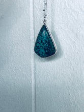 Load image into Gallery viewer, Spiderweb Turquoise Necklace