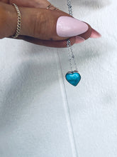 Load image into Gallery viewer, Turquoise Heart Necklace