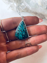 Load image into Gallery viewer, Spiderweb Turquoise Necklace