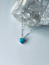 Load image into Gallery viewer, Turquoise Heart Necklace