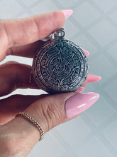 Load image into Gallery viewer, Mexican Aztec Calendar 925 Pendant