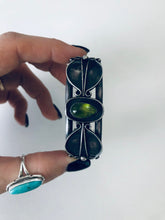 Load image into Gallery viewer, Very Unique Heavy Sterling Silver Cuff