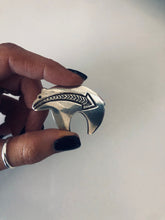 Load image into Gallery viewer, Sterling Silver Navajo Bear Pin