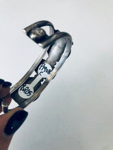 Load image into Gallery viewer, Very Unique Heavy Sterling Silver Cuff