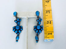 Load image into Gallery viewer, Sterling and Turquoise Dangle Earrings