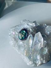 Load image into Gallery viewer, Size 6 Stunning Sterling Silver and Grape Druzy Ring