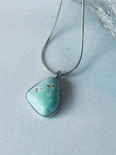Load image into Gallery viewer, Stunning Sterling Silver and Turquoise Pendant