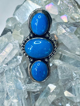 Load image into Gallery viewer, Beautiful Sterling Silver and Ceruleite Ring