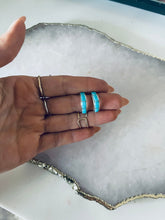 Load image into Gallery viewer, Turquoise Inlay Post Earrings