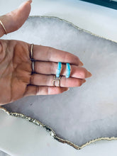 Load image into Gallery viewer, Turquoise Inlay Post Earrings