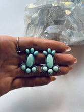 Load image into Gallery viewer, Sterling Silver and Turquoise Earrings