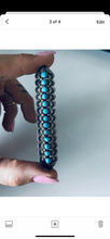 Load image into Gallery viewer, Vintage Sterling Silver and Genuine Turquoise Pin
