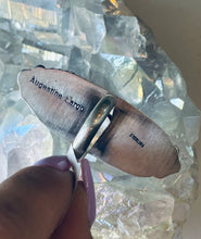 Load image into Gallery viewer, Size 7 Stunning Sterling Silver and Genuine Turquoise Ring
