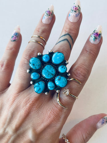 Size 8 Nugget Stone Ring