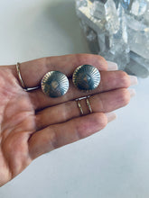 Load image into Gallery viewer, Sterling Disc Earrings