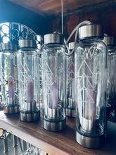 Load image into Gallery viewer, Indigo Branded Custom Crystal Water Bottle