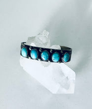 Load image into Gallery viewer, Vintage Navajo Turquoise Cuff