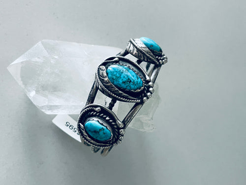 Gorgeous Three Stone Vintage Cuff