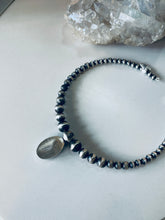 Load image into Gallery viewer, Gorgeous Sterling and Turquoise Choker Necklace