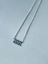 Load image into Gallery viewer, Sterling Silver 222 Angel Number Necklace