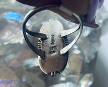 Load image into Gallery viewer, Size 9 Stunning Sterling Silver and Genuine Turquoise Ring