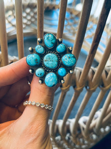 Size 8 Nugget Stone Ring