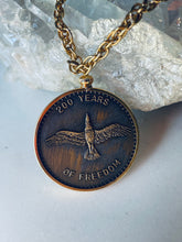 Load image into Gallery viewer, Gold Bicentennial Coin Necklace