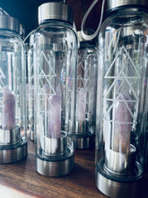 Load image into Gallery viewer, Indigo Branded Custom Crystal Water Bottle