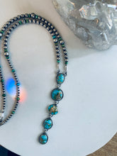 Load image into Gallery viewer, Strand Navajo Pearls with Turquoise