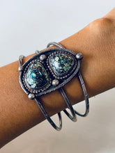 Load image into Gallery viewer, Two Stone Vintage Cuff