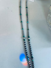 Load image into Gallery viewer, Strand Navajo Pearls with Turquoise