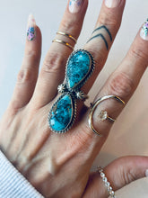 Load image into Gallery viewer, Size 8.5 Double Nugget Ring