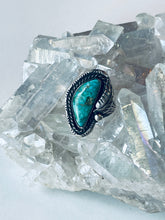 Load image into Gallery viewer, Size 9 Boho Turquoise Ring