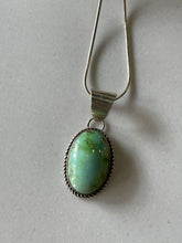 Load image into Gallery viewer, Oval Pendant on Sterling Silver Chain