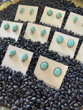 Load image into Gallery viewer, Sterling and Turquoise Studs