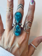 Load image into Gallery viewer, Size 8.5 Double Nugget Ring