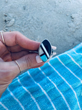 Load image into Gallery viewer, Size 11.5 Vintage Inlay Ring
