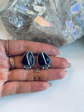 Load image into Gallery viewer, Sterling and Genuine White Buffalo Earrings