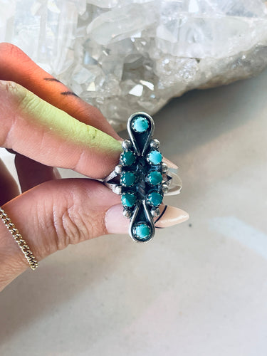 Size 6.5 Vintage Turquoise Ring
