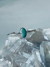 Load image into Gallery viewer, Turquoise and Sterling Silver Cuff