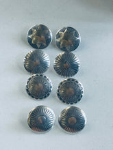 Load image into Gallery viewer, Sterling Disc Earrings
