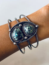 Load image into Gallery viewer, Two Stone Vintage Cuff