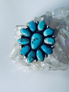 Size 8.5 Cluster Ring