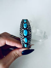 Load image into Gallery viewer, Vintage Turquoise Cuff