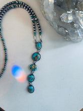 Load image into Gallery viewer, Strand Navajo Pearls with Turquoise
