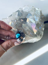 Load image into Gallery viewer, Size 6 Turquoise Ring