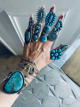 Load image into Gallery viewer, Size 8.5 Double Stone Ring