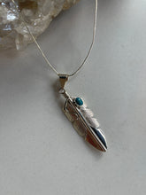 Load image into Gallery viewer, Turquoise And Sterling Silver Necklace