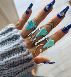 Lightening Bolt Ring