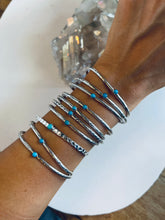 Load image into Gallery viewer, Beautiful Sterling Silver and Turquoise Cuff